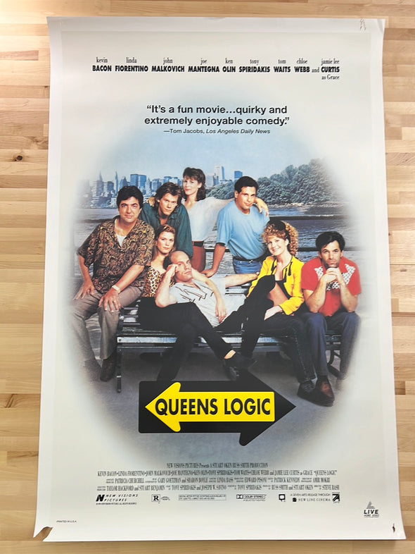 Queens Logic - 1991 movie poster original vintage