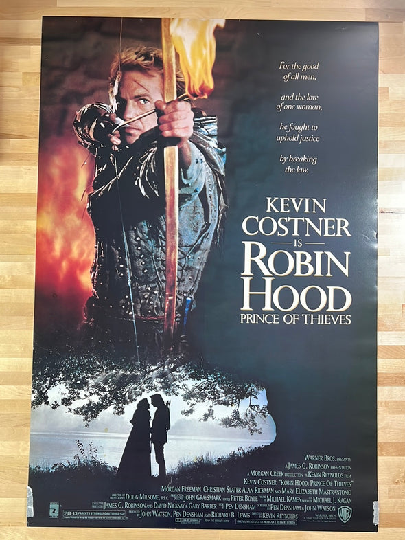 Robin Hood: Prince of Thieves - 1991 movie poster original vintage