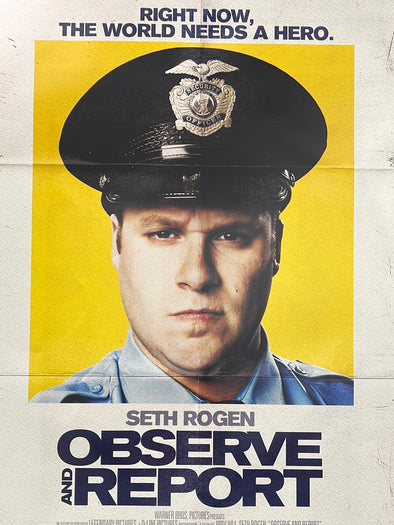 Observe And Report - 2009 movie poster original