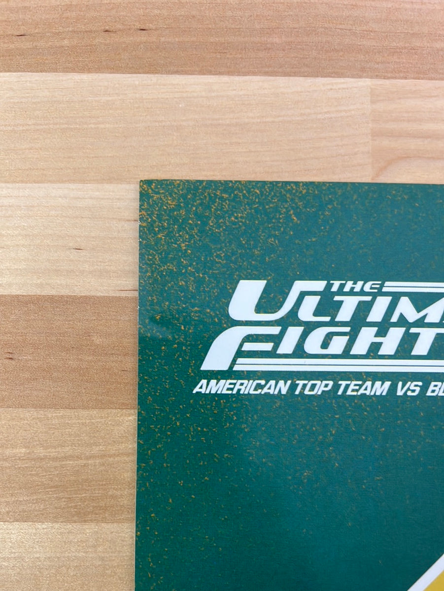 UFC Ultimate Fighter American Top Team vs Blackzilians Poster Sold