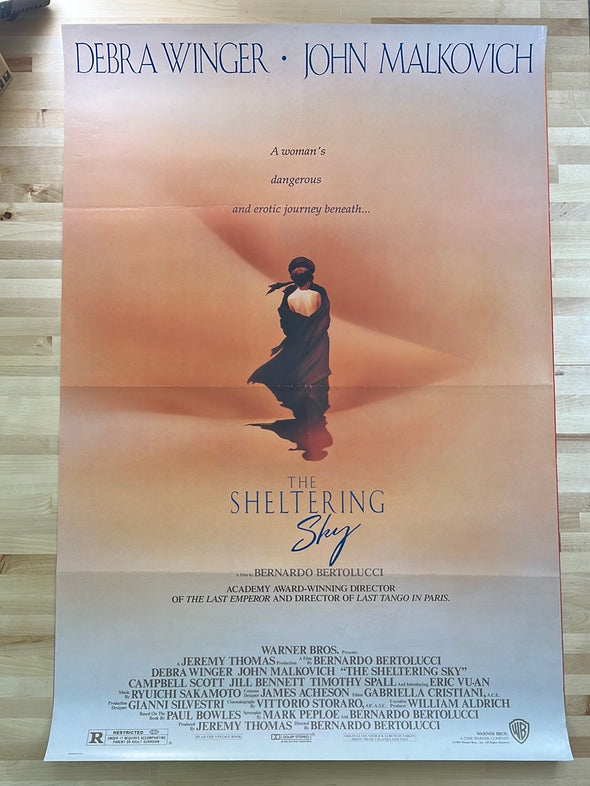 The Sheltering Sky - 1990  movie poster original