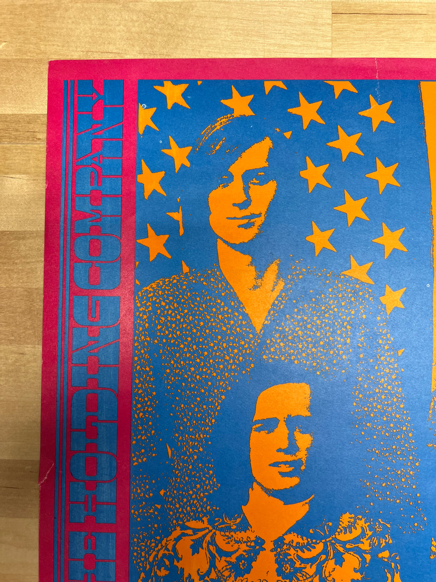 Big Brother and the Holding Company - 1967 Victor Moscoso poster