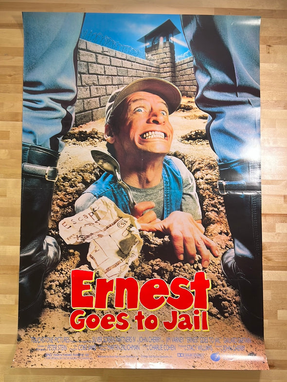 Ernest Goes To Jail - 1991 movie poster original 27x40