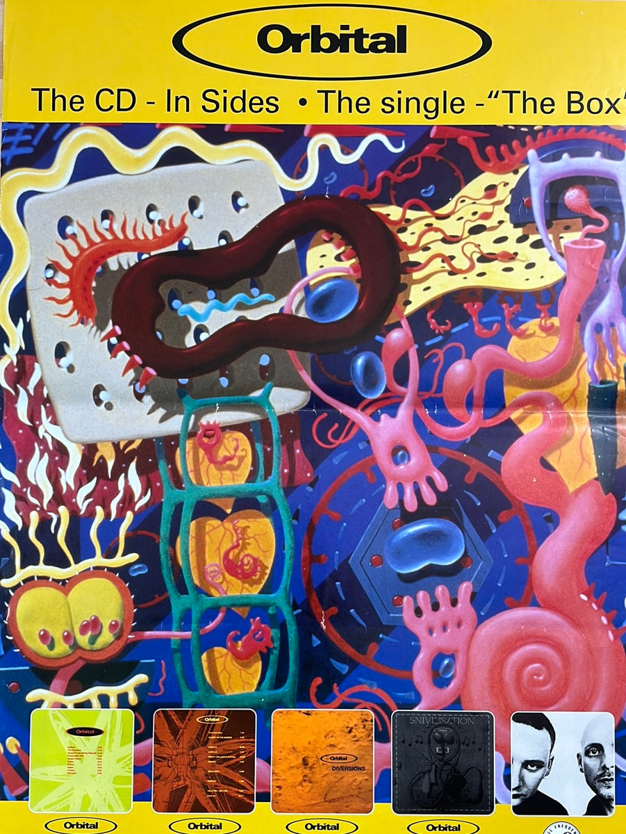 Orbital - 1996 poster Insides Promo – Sold Out Posters