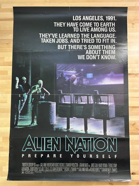 Alien Nation - 1988 movie poster original