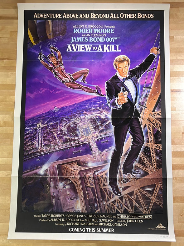 A View to Kill - 1985 movie poster original
