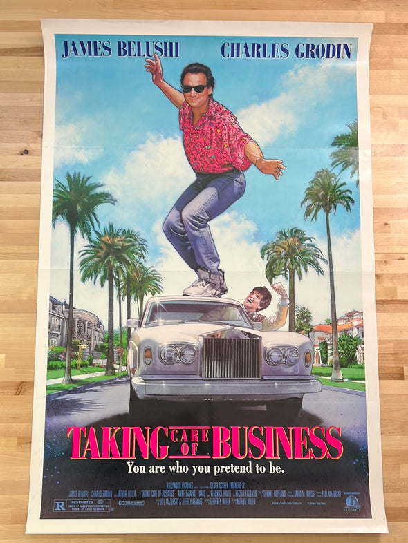 Taking Care Of Business - 1990 movie poster original 27x40