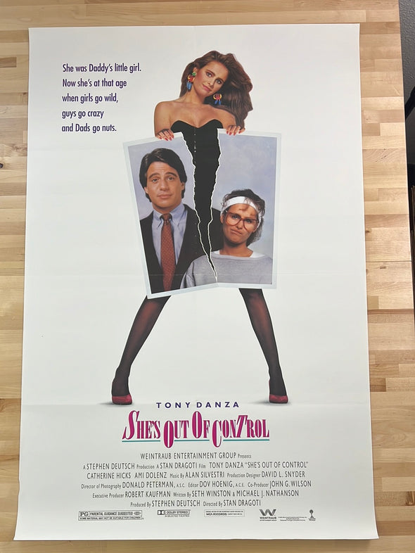 She's Out Of Control - 1989 movie poster original