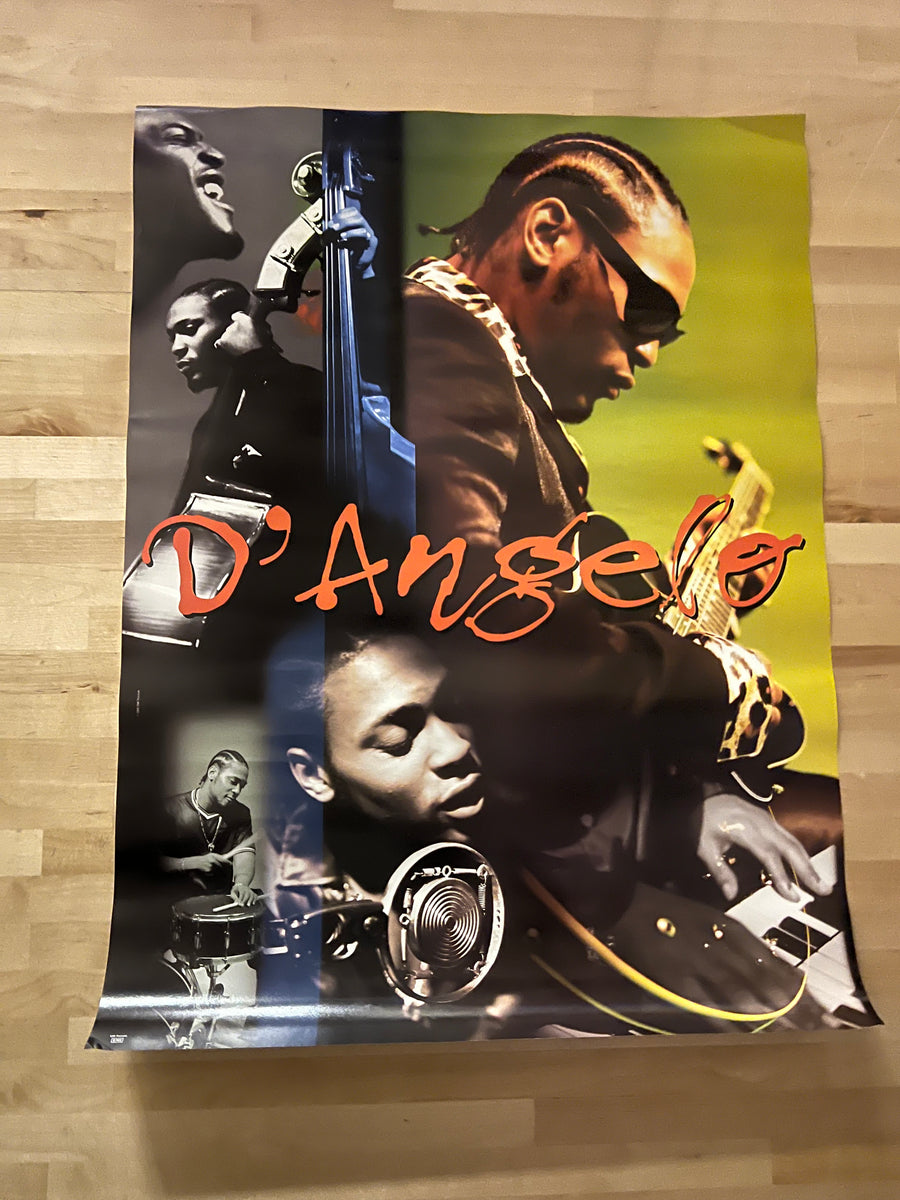 D'Angelo - promo poster original vintage – Sold Out Posters