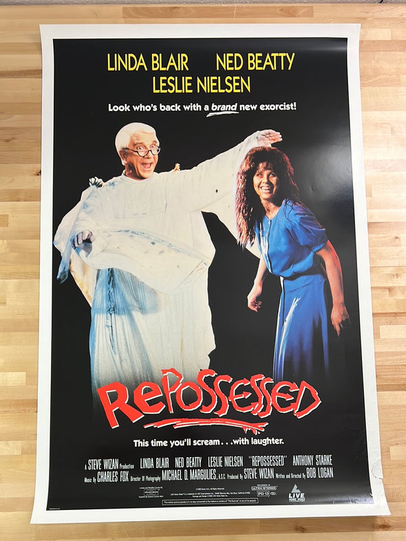Repossessed - 1990 movie poster original