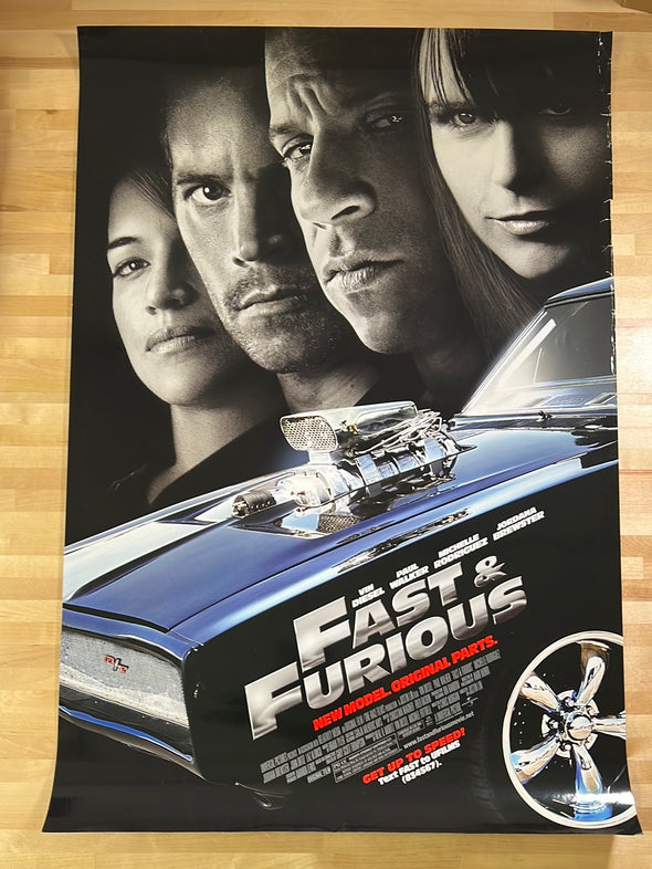 Fast & Furious 4 - 2009 movie poster original