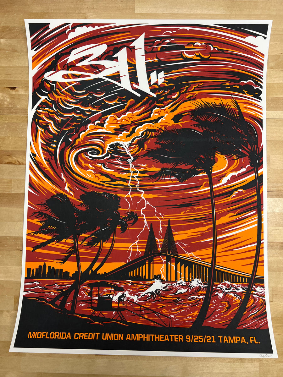 311 - 2021 Munk One poster Tampa, FL Midflorida credit union