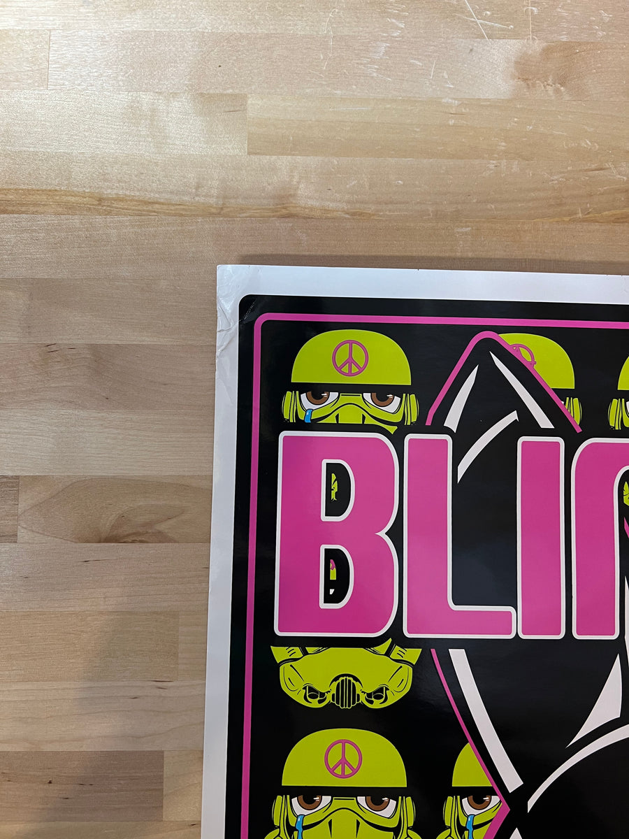 Blink 182 - 2013 Frank Kozik poster Brighton, CO The Farm – Sold