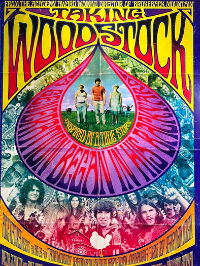 Taking Woodstock - 2009 movie poster original