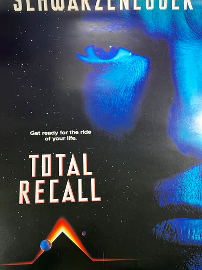 Total Recall - 1990 movie poster original