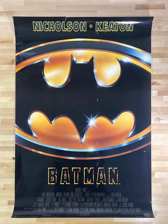 Batman - 1989 movie poster original 27x41