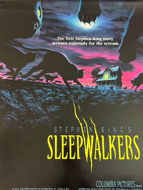 Sleepwalkers - 1992 Stephen King movie poster original