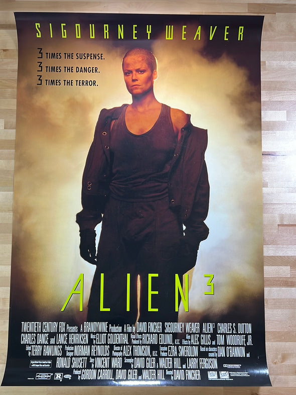 Alien 3 - 1992 movie poster original
