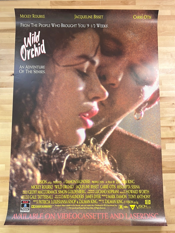 Wild Orchid - 1990 movie poster original