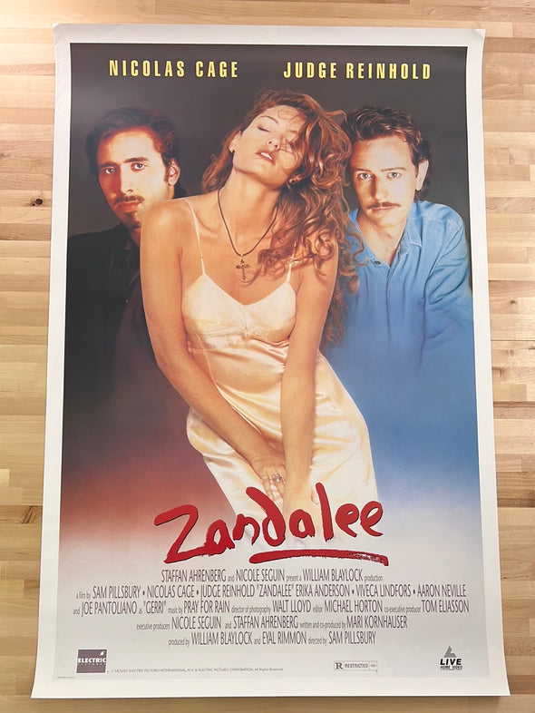 Zandalee - 1991 movie poster original vintage
