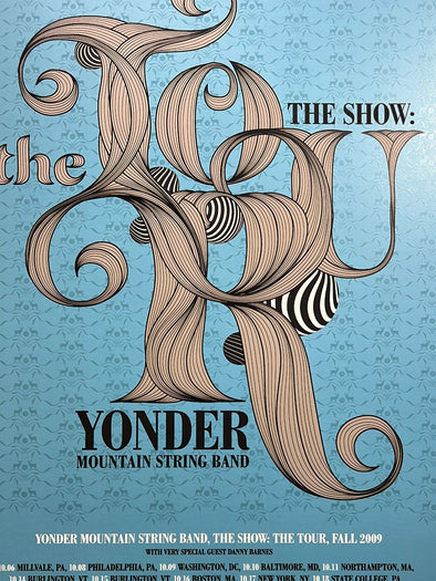 Yonder Mountain String Band - 2009 Bose Collins Fall Tour Blue Edition