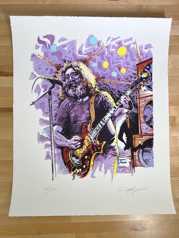 Sugaree - 2023 AJ Masthay poster Jerry Dead art print x/500
