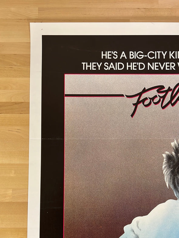 Footloose - 1984 movie poster original vintage 27x41