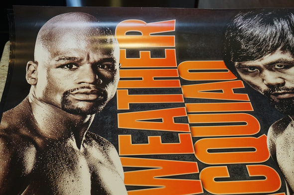 Floyd Money Mayweather vs. Manny Pac Man Pacquiao - poster print Boxing