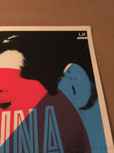 Marina  - Delicious Design poster print Chicago, IL Lincoln Hall Young the Giant