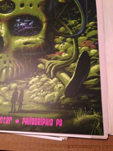 Pearl Jam - 2013 Jeff Soto poster print Philadelphia, PA 1st edition show