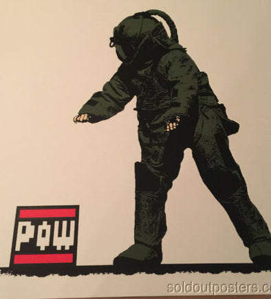 Pow Squad 2014 BOT poster street Art Print graffiti No Banksy no Fairy signed #d