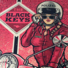 THE BLACK KEYS - Lars P. Krause poster print Munchen Olypiahalle 4/12/2012 S/N