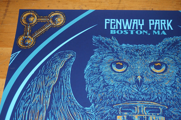 Foo Fighters - 2015 Todd Slater poster print Fenway Park Boston, MA
