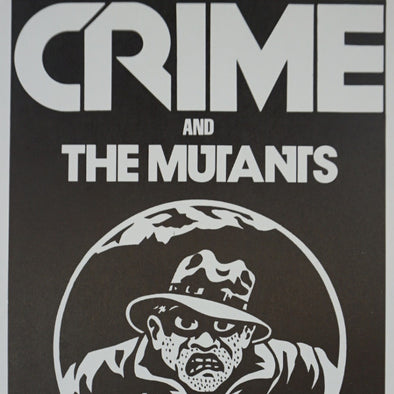 Crime - 1978 James Stark poster The Mutants San Francisco