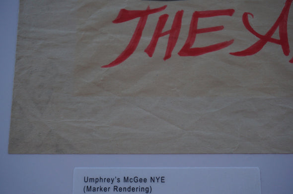 Umphrey's McGee - 2006 Jim Pollock poster Original marker Taj