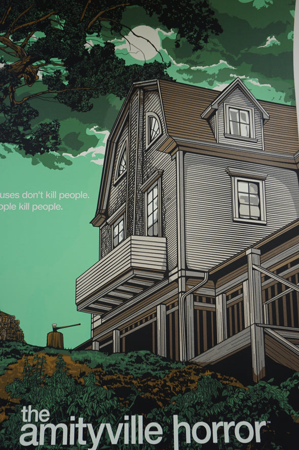 Amityville Horror - 2013 N.E. poster Odd City Movie/Cinema S/N