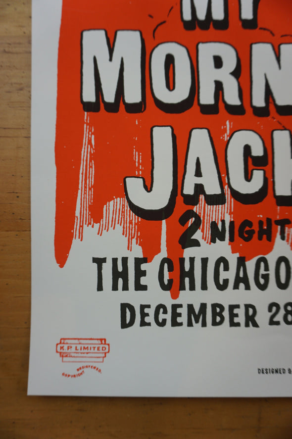 My Morning Jacket - 2008 Ryan Nole poster Chicago, IL Theater