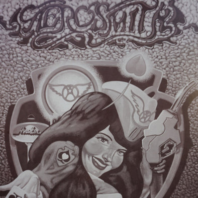 Aerosmith - 1990 Danny Garrett poster Los Angeles The Forum