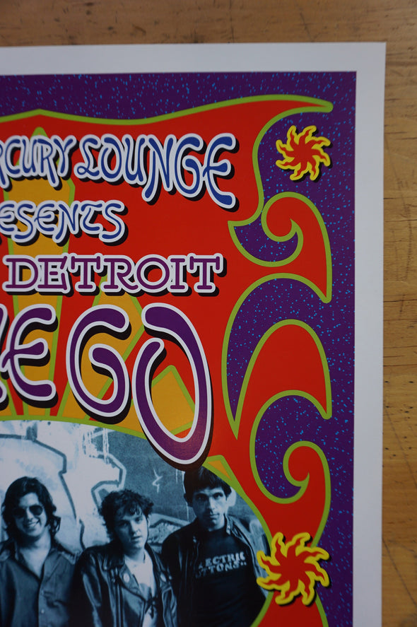 The Go - 2001 Dennis Loren poster New York Mercury Lounge