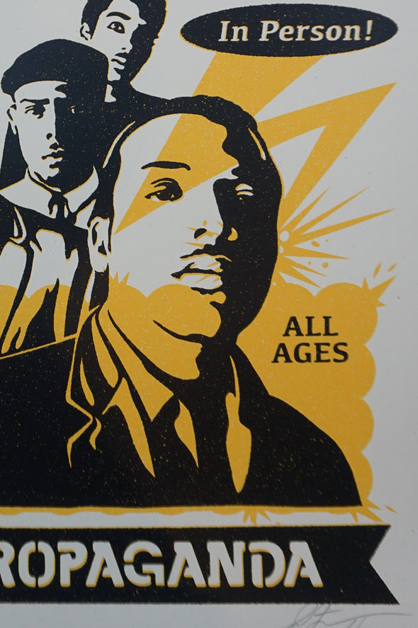 Bad Brains - 2016 Shepard Fairey poster Obey Giant Punk VARIANT