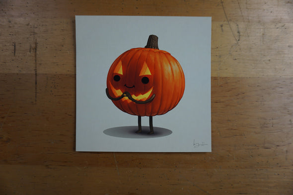 Current Mood #3 - 2016 Mike Mitchell poster print pumpkin