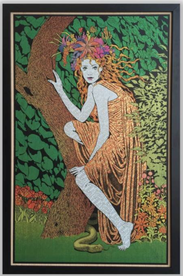 Midnight In The Garden Of Good And Evil - 2016 Chuck Sperry Wood Panel poster