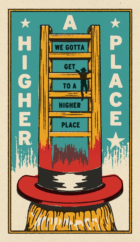 Tom Petty 2020 Blaze Brooks poster Wildflowers A Higher Place Sold