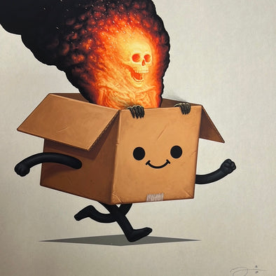 Boxo III (Variant) - 2021 Mike Mitchell poster art print