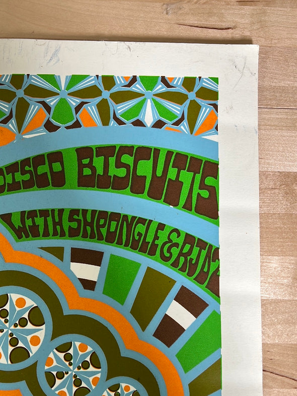 The Disco Biscuits - 2013 Tripp poster Red Rocks Morrison, CO