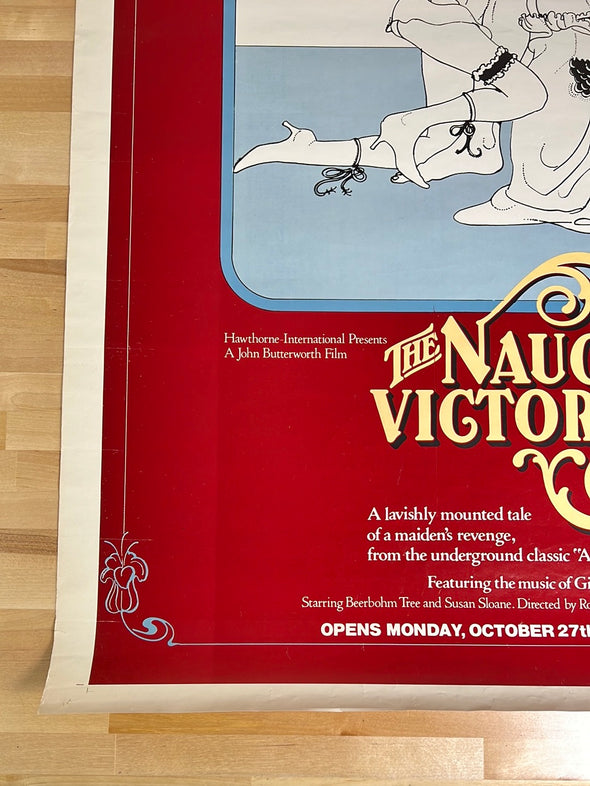 The Naughty Victorians - 1975 one sheet movie poster original vintage 27x41