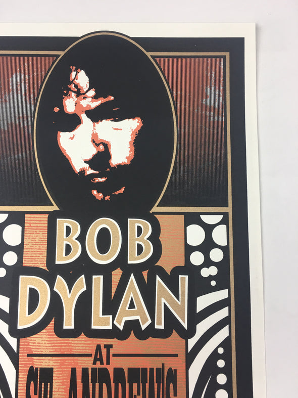 Bob Dylan - 1999 Mark Arminski Poster Detroit, MI St. Andrews Hall