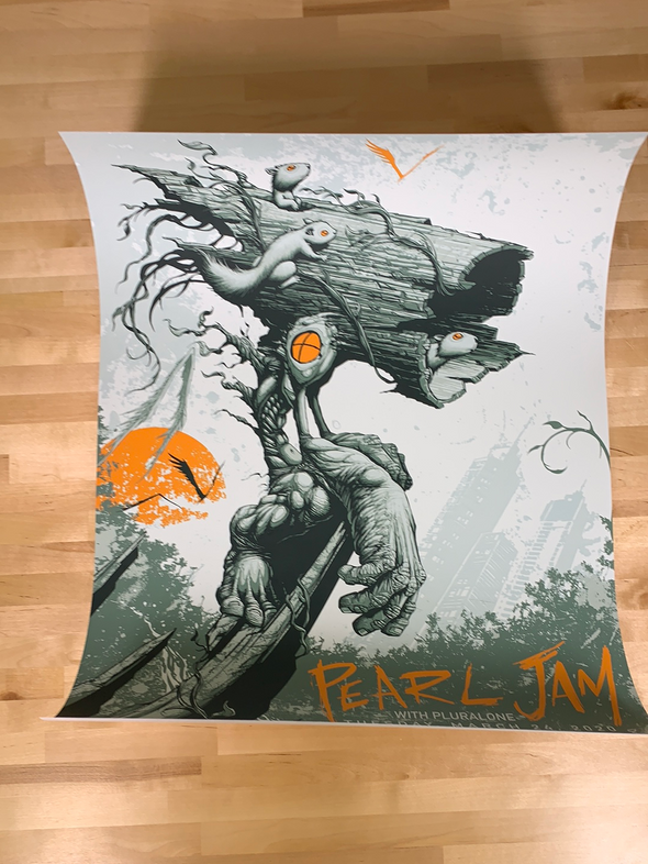 Pearl Jam - 2020 Shawn Byous poster Hamilton, ON, CAN