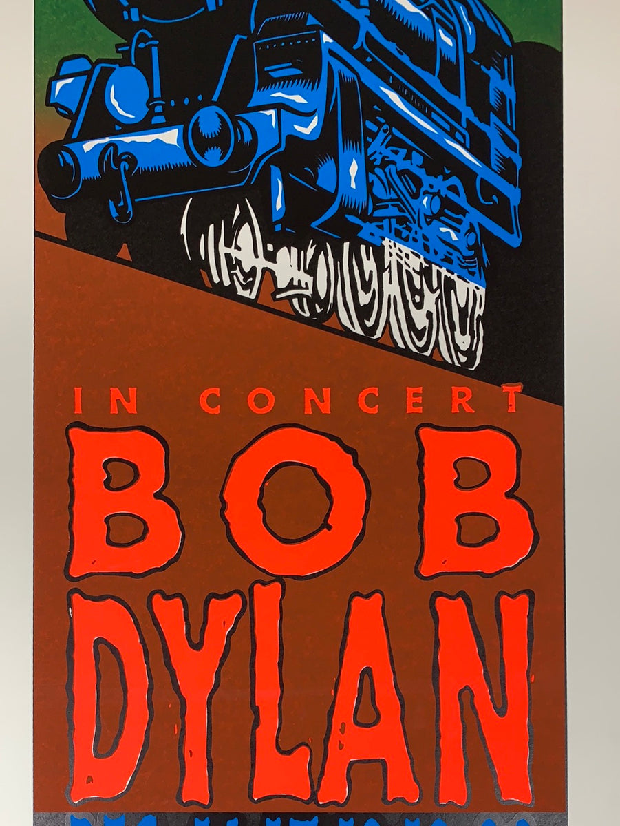 Bob Dylan - 1997 T.A.Z. poster Los Angeles, CA El Ray 1st ed