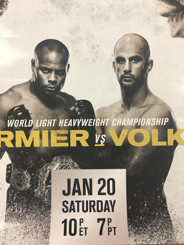 UFC 220 - 2018 poster Miocic vs Ngannou Cormier vs Volkan